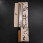 Sakimaru Takohiki White Steel #2 Kasumi Buffalo Teak Handle 300mm-[Musashi]-[Japanese-Kitchen-Knives]