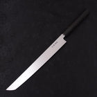 Sakimaru Takohiki White Steel #2 Moon-Fuji Water Honyaki Buffalo Ebony Handle 270mm-[Musashi]-[Japanese-Kitchen-Knives]