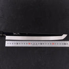 Sakimaru Takohiki White Steel #2 Moon-Fuji Water Honyaki Buffalo Ebony Handle 270mm-[Musashi]-[Japanese-Kitchen-Knives]