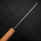 Santoku 440C Nashiji Damascus Oak Handle 165mm-[Musashi]-[Japanese-Kitchen-Knives]