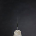 Santoku 440C Nashiji Damascus Ocean White Blue Handle 165mm-[Musashi]-[Japanese-Kitchen-Knives]