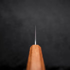 Santoku 440C Nashiji Damascus Yaki Urushi Handle 165mm-[Musashi]-[Japanese-Kitchen-Knives]