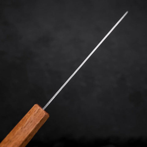 Santoku 440C Nashiji Damascus Yaki Urushi Handle 165mm-[Musashi]-[Japanese-Kitchen-Knives]
