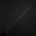 Santoku AUS-10 Mirror Tsuchime Damascus Purple Urushi Handle 165mm-[Musashi]-[Japanese-Kitchen-Knives]