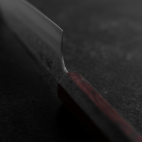 Santoku AUS-10 Nashiji Damascus Wenge Handle 165mm (6.5”)-[Musashi]-[Japanese-Kitchen-Knives]