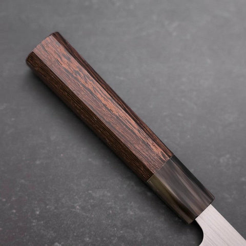 Santoku AUS-10 Pulido Mango de Wengué con Cuerno de Búfalo 165 mm