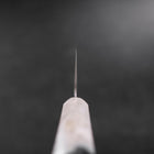 Santoku AUS-10 Polished Ocean Black White Handle 165mm-[Musashi]-[Japanese-Kitchen-Knives]