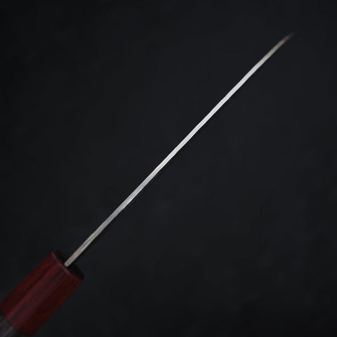 Santoku AUS-10 Tsuchime Damascus Cherry Handle 170mm-[Musashi]-[Japanese-Kitchen-Knives]