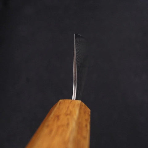 Santoku AUS-10 Tsuchime Damascus Yaki Urushi Handle 165mm-[Musashi]-[Japanese-Kitchen-Knives]