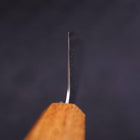 Santoku AUS-10 Wave Nickel Damascus Yaki Urushi Handle 165mm-[Musashi]-[Japanese-Kitchen-Knives]