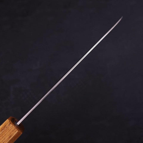 Santoku AUS-10 Wave Nickel Damascus Yaki Urushi Handle 165mm-[Musashi]-[Japanese-Kitchen-Knives]
