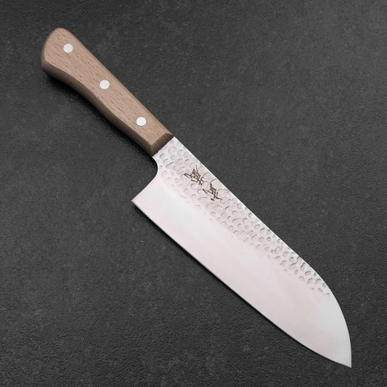 Santoku AUS-6 Tsuchime Mango Occidental 180mm