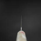 Santoku AUS-8 Polished Ocean White Handle 165mm-[Musashi]-[Japanese-Kitchen-Knives]