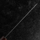 Santoku AUS-8 Tsuchime Mahogany Handle 180mm-[Musashi]-[Japanese-Kitchen-Knives]