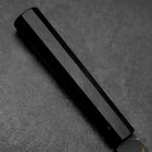 Santoku Blue Steel #2 Kurouchi Chokin Crane Buffalo Ebony Handle 165mm-[Musashi]-[Japanese-Kitchen-Knives]