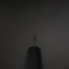 Santoku Blue Steel #2 Kurouchi Dark Blue Urushi Handle 165mm (6.5”)-[Musashi]-[Japanese-Kitchen-Knives]