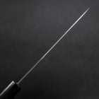 Santoku Chromax Polished Buffalo Ebony Handle 170mm-[Musashi]-[Japanese-Kitchen-Knives]