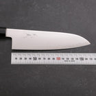Santoku Chromax Polished Buffalo Ebony Handle 170mm-[Musashi]-[Japanese-Kitchen-Knives]