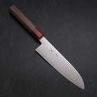 Santoku Chromax Polished Walnut Handle 170mm-[Musashi]-[Japanese-Kitchen-Knives]