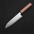 Santoku Chromax Polished White Urushi Handle 170mm-[Musashi]-[Japanese-Kitchen-Knives]