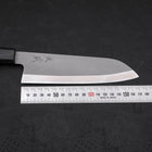 Santoku HAP-40 High Speed Tool Stee Dark Blue Urushi Handle 170mm-[Musashi]-[Japanese-Kitchen-Knives]