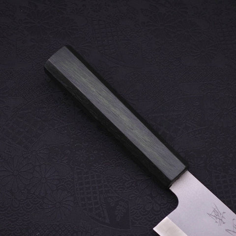 Santoku HAP-40 Pulido Mango Urushi Verde 170mm