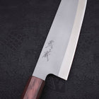 Santoku HAP-40 High Speed Tool Stee Purple Urushi Handle 170mm-[Musashi]-[Japanese-Kitchen-Knives]