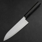 Santoku HAP-40 Polished Buffalo Ebony Handle 180mm-[Musashi]-[Japanese-Kitchen-Knives]
