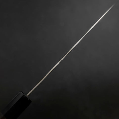 Santoku HAP-40 Polished Buffalo Ebony Handle 180mm-[Musashi]-[Japanese-Kitchen-Knives]