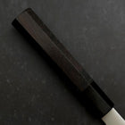 Santoku HAP-40 Polished Buffalo Ebony Handle 180mm-[Musashi]-[Japanese-Kitchen-Knives]