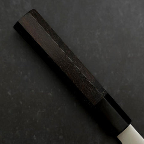 Santoku HAP-40 Polished Buffalo Ebony Handle 180mm-[Musashi]-[Japanese-Kitchen-Knives]