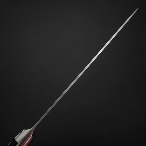 Santoku Molybdenum Polished Western Black Handle 175mm (6.8”)-[Musashi]-[Japanese-Kitchen-Knives]