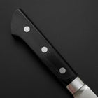 Santoku Molybdenum Polished Western Black Handle 175mm (6.8”)-[Musashi]-[Japanese-Kitchen-Knives]