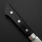 Santoku Molybdenum Polished Western Black Handle 175mm-[Musashi]-[Japanese-Kitchen-Knives]