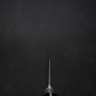 Santoku Molybdenum Polished Western Black Handle 180mm-[Musashi]-[Japanese-Kitchen-Knives]