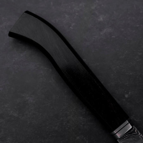 Santoku SG-2 Black Damascus Western Ebony Handle 180mm-[Musashi]-[Japanese-Kitchen-Knives]