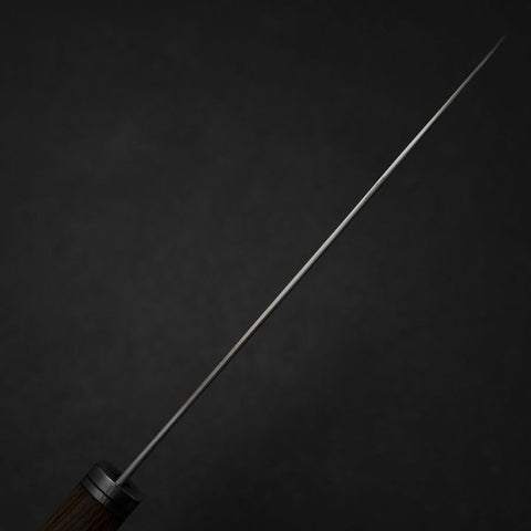 Santoku SG-2 Damascus Western Golden Ebony Handle 180mm (7”)-[Musashi]-[Japanese-Kitchen-Knives]
