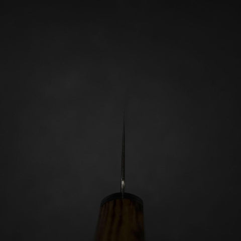 Santoku SG-2 Damascus Western Golden Ebony Handle 180mm-[Musashi]-[Japanese-Kitchen-Knives]