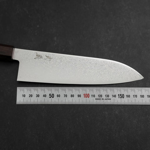 Santoku SG-2 Nickel Damascus Ebony Handle 180mm (7”)
