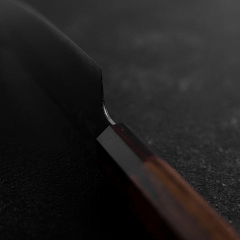 Santoku SG-2 Polished Ovangkol Handle 180mm (7”)-[Musashi]-[Japanese-Kitchen-Knives]