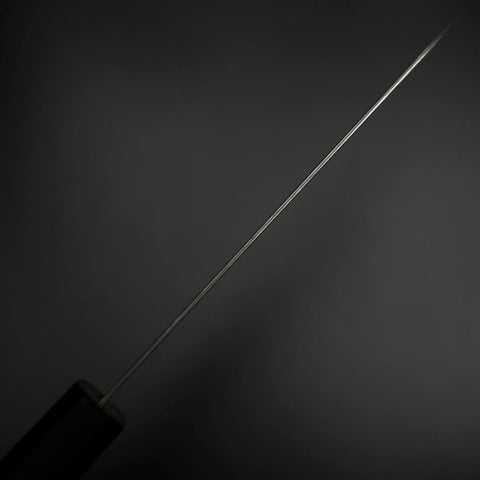 Santoku SLD Black Damascus Ebony Handle 170mm (6.7”)-[Musashi]-[Japanese-Kitchen-Knives]