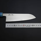 Santoku SLD Mirror Shoreline Handle 170mm-[Musashi]-[Japanese-Kitchen-Knives]