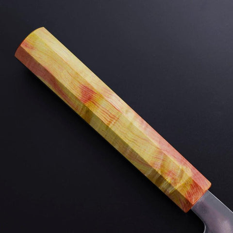 Santoku SLD Mirror Sunset Orange Handle 170mm-[Musashi]-[Japanese-Kitchen-Knives]