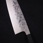 Santoku SLD Nashiji Washi Buffalo Ebony Handle 165mm-[Musashi]-[Japanese-Kitchen-Knives]