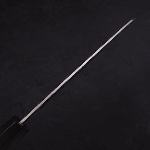 Santoku SLD Nashiji Washi Buffalo Ebony Handle 165mm-[Musashi]-[Japanese-Kitchen-Knives]