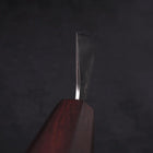 Santoku SLD Nashiji Washi Purple Urushi Handle 165mm-[Musashi]-[Japanese-Kitchen-Knives]