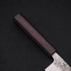 Santoku SLD Nashiji Washi Purple Urushi Handle 165mm-[Musashi]-[Japanese-Kitchen-Knives]