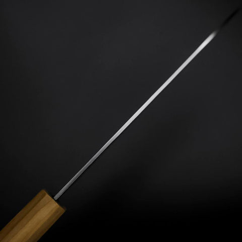 Santoku SLD Tsuchime Damasco Níquel Color Mango de Olivo 170mm Edición Limitada
