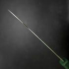 Santoku SLD Wave Nickel Damascus Green Urushi Handle 165mm-[Musashi]-[Japanese-Kitchen-Knives]