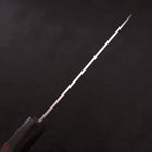 Santoku Stainless Clad Blue Super Polished Rosewood Handle 165mm (6.5”)-[Musashi]-[Japanese-Kitchen-Knives]